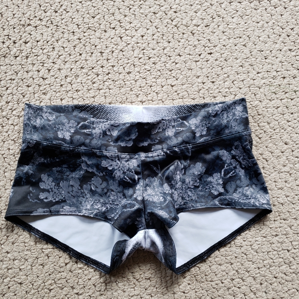 Blackmilk Skull Black Shorts